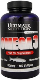 Omega 3 Fish Oil Supplement   180 гел. капс.